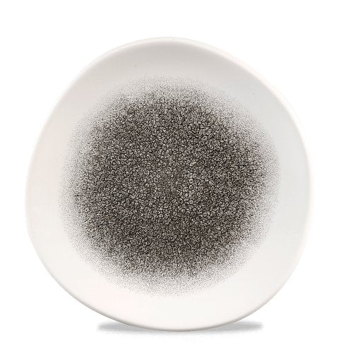 Churchill Raku Quartz Black Teller 21cm für Gastronomie und professionelle Küche