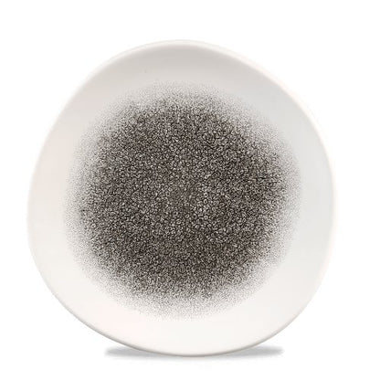 Churchill Raku Quartz Black Teller 21cm für Gastronomie und professionelle Küche
