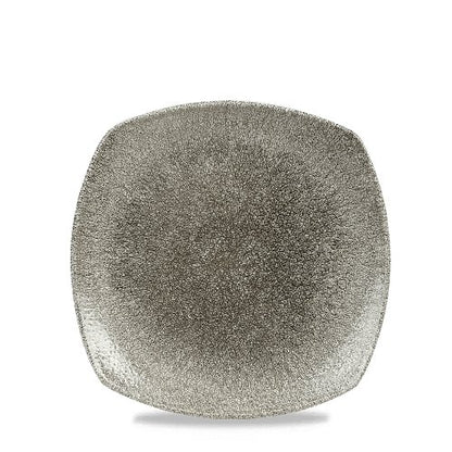 Churchill Super Vitrified Raku Quartz Black Platte 21,5cm für Gastronomie