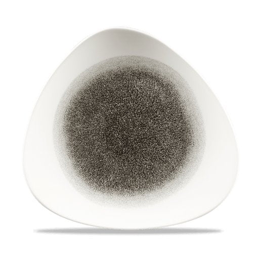 Churchill Raku Quartz Black Teller 26,5cm für Gastronomie