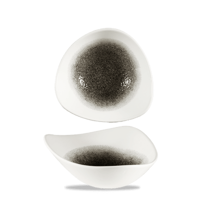Churchill Raku Quartz Black Schale 18,5cm für Gastronomie