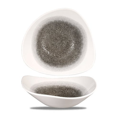 Churchill Raku Quartz Black Schale für Gastronomie, 23,5 cm