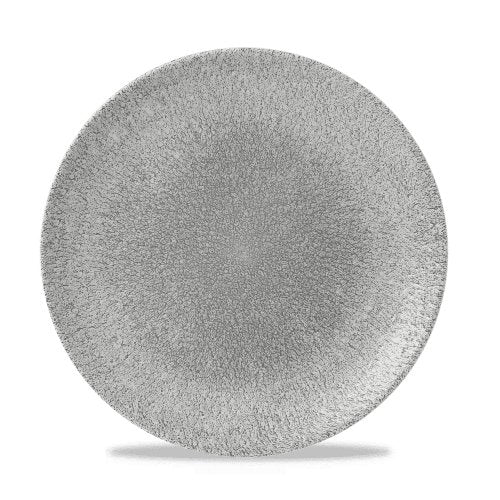Churchill Super Vitrified Raku Jasper Grey Teller Flach 26cm für Gastronomie