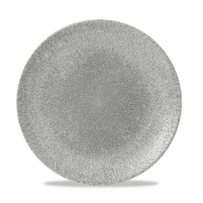 Churchill Super Vitrified Raku Jasper Grey Teller Flach 26cm für Gastronomie