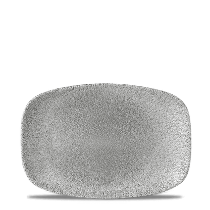 Churchill Super Vitrified Raku Jasper Grey Chefs Platte für Gastronomie