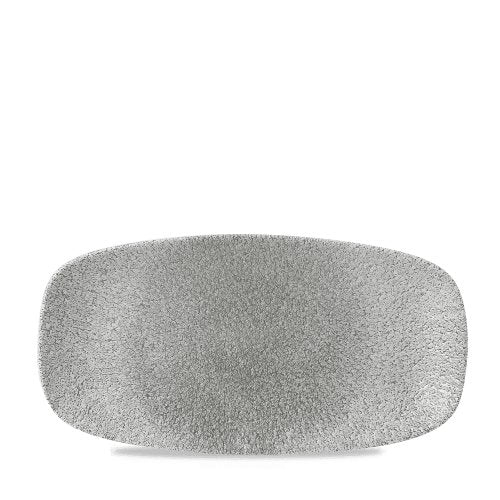 Churchill Super Vitrified Raku Jasper Grey Chefs Platte für die Gastronomie