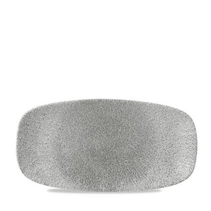 Churchill Super Vitrified Raku Jasper Grey Chefs Platte für die Gastronomie