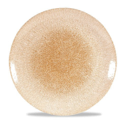 Churchill Super Vitrified Raku Garnet Orange Teller für Gastronomie