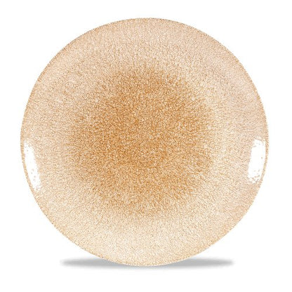 Churchill Super Vitrified Raku Garnet Orange Teller für Gastronomie