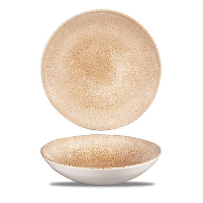 Churchill Super Vitrified Raku Garnet Orange Teller für Gastronomie