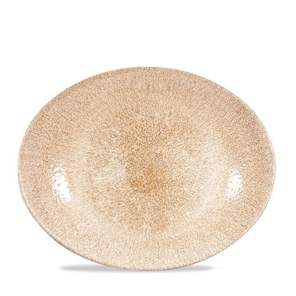 Churchill Super Vitrified Raku Garnet Orange Platte für Gastronomie