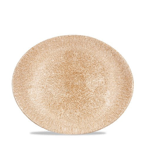 Churchill Super Vitrified Raku Garnet Orange Platte für Gastronomie