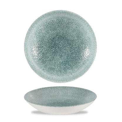 Churchill Super Vitrified Raku Jade Green Teller für Gastronomie