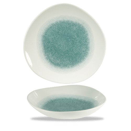 Churchill Super Vitrified Raku Jade Green Teller für Gastronomie