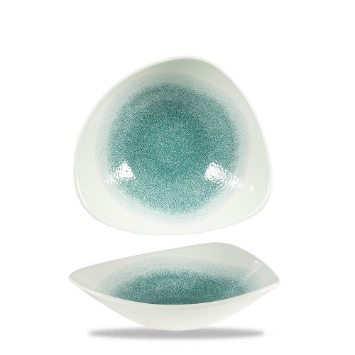 Churchill Raku Jade Green Schale 23,5cm für Gastronomie