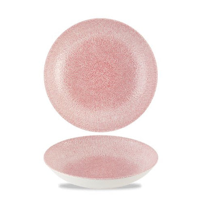 Churchill Raku Pink Quartz Teller Tief 18,2cm für Gastronomie
