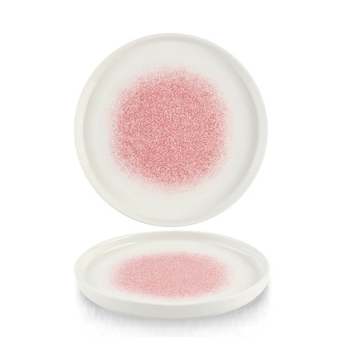 Churchill Raku Pink Quartz Teller 21cm für Gastronomie