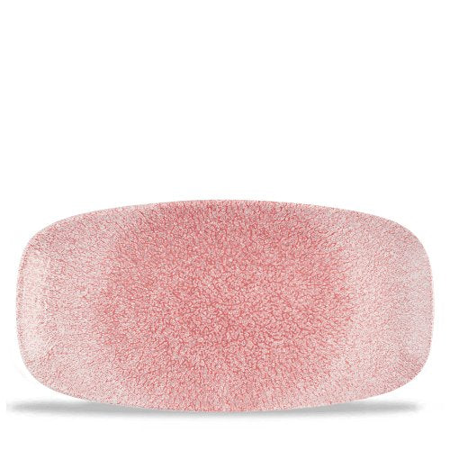 Churchill Raku Pink Quartz Platte 29,8x15,3cm für Gastronomie