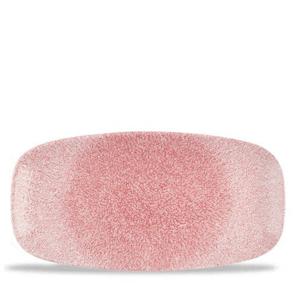 Churchill Raku Pink Quartz Platte 29,8x15,3cm für Gastronomie