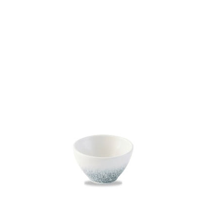 Churchill Super Vitrified Raku Topaz Blue Dip Schale, ideal für Gastronomie und ansprechende Speisenpräsentation.
