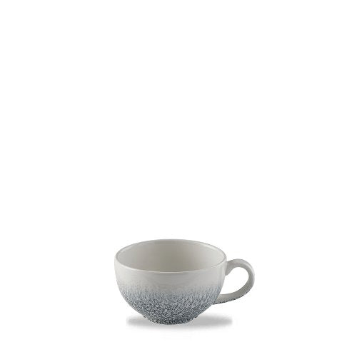Churchill Super Vitrified Raku Topaz Blue Cappuccino Tasse für Gastronomie