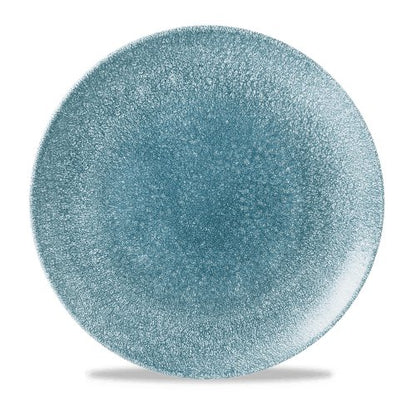Churchill Super Vitrified Raku Topaz Blue Teller, flach, 28,8 cm, für Gastronomie