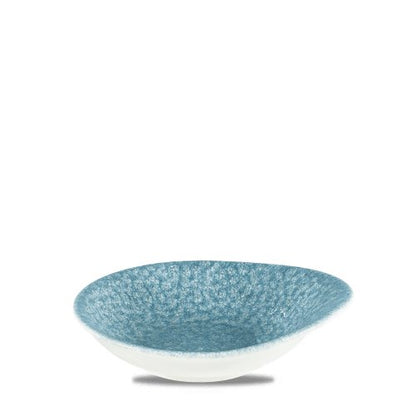 Churchill Raku Topaz Blue Teller rund, tief, 18.5 cm - ideal für Gastronomie