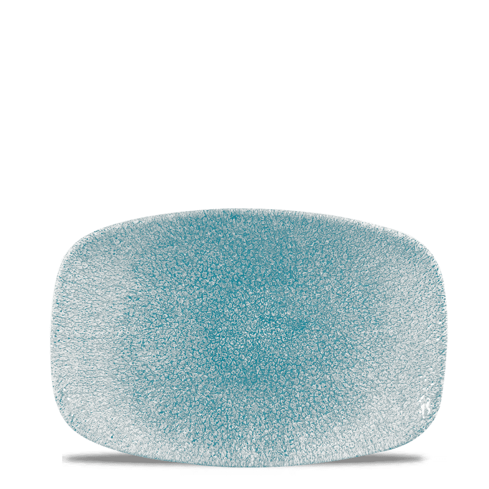 Churchill Super Vitrified Raku Topaz Blue Chefs Platte für Gastronomie
