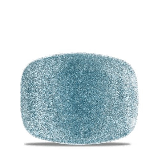 Churchill Super Vitrified Raku Topaz Blue Chefs Platte 26.1x20.2cm für Gastronomie
