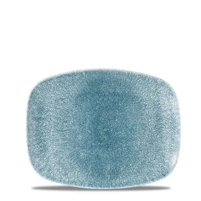 Churchill Super Vitrified Raku Topaz Blue Chefs Platte 26.1x20.2cm für Gastronomie