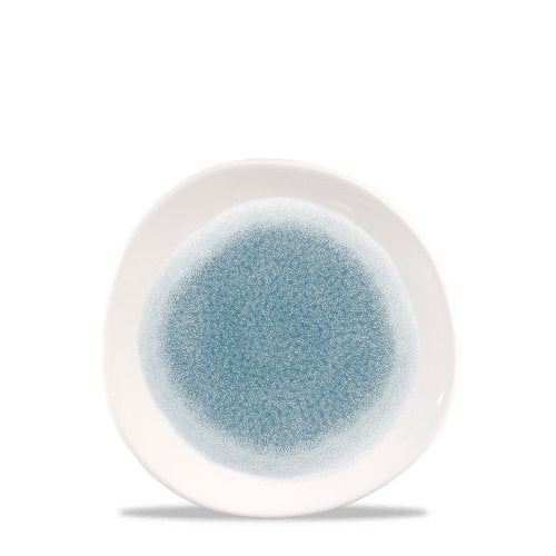 Churchill Raku Topaz Blue Teller, 18,6 cm, für Gastronomie und gewerbliche Nutzung