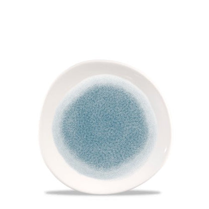 Churchill Raku Topaz Blue Teller, 18,6 cm, für Gastronomie und gewerbliche Nutzung