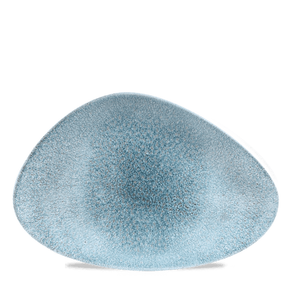 Churchill Raku Topaz Blue Chefplatte für Gastronomie