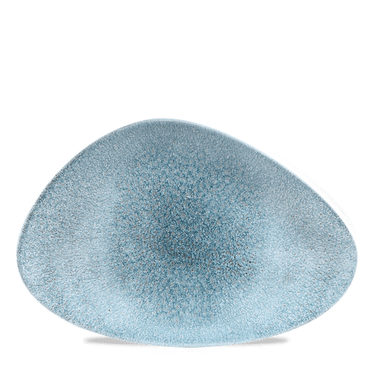 Churchill Raku Topaz Blue Chefplatte für Gastronomie