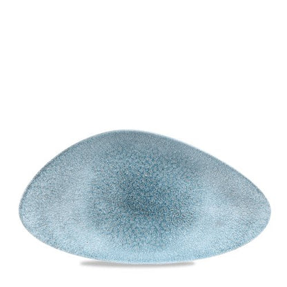 Churchill Raku Topaz Blue Chefs Platte, ideal für Gastronomie