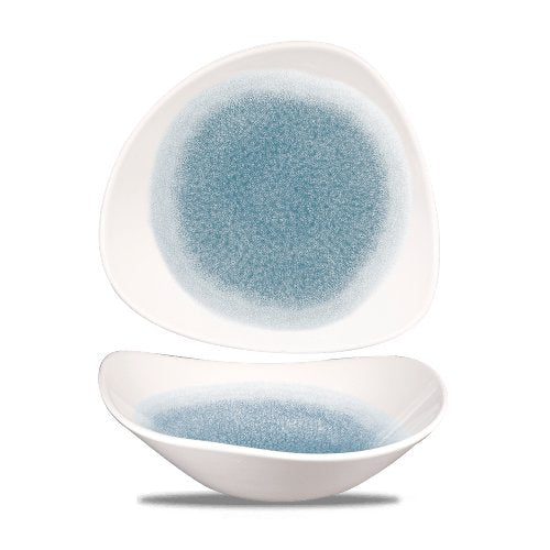 Churchill Super Vitrified Raku Topaz Blue Schale für Gastronomie