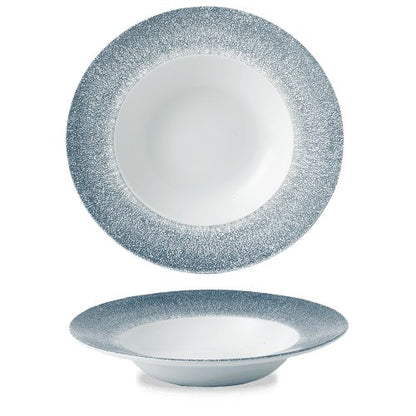 Churchill Super Vitrified Raku Topaz Blue Teller Tief 28cm für Gastronomie