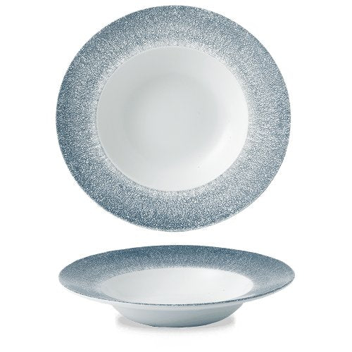 Churchill Super Vitrified Raku Topaz Blue Teller Tief 28cm für Gastronomie