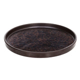 Tognana Porcellane SPA EDGE OVAL PLATE CM 9          SHOW PLATE CORTEN