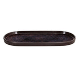 Tognana Porcellane SPA EDGE OVAL PLATE CM 29         SHOW PLATE CORTEN