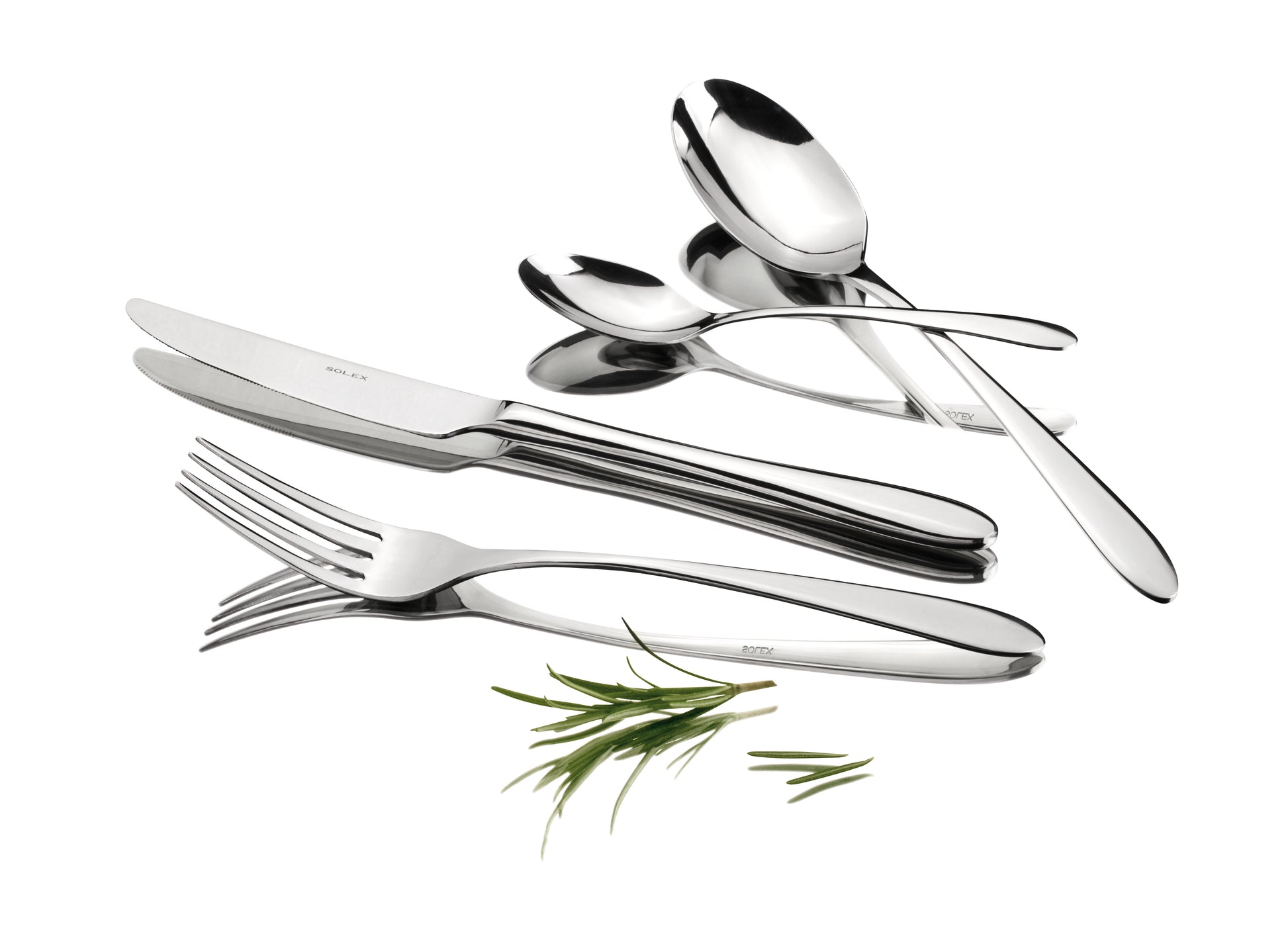 solex GERMANY Kuchengabel 150 mm - Hochwertiges Besteck für Gastronomie