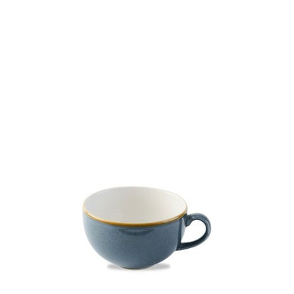 Churchill Super Vitrified Stonecast Blueberry Cappuccino Tasse für Gastronomie