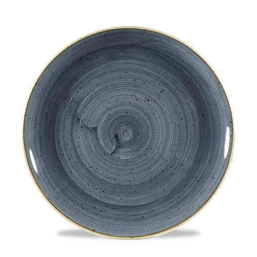 Churchill Super Vitrified Stonecast Blueberry Teller, ideal für Gastronomie
