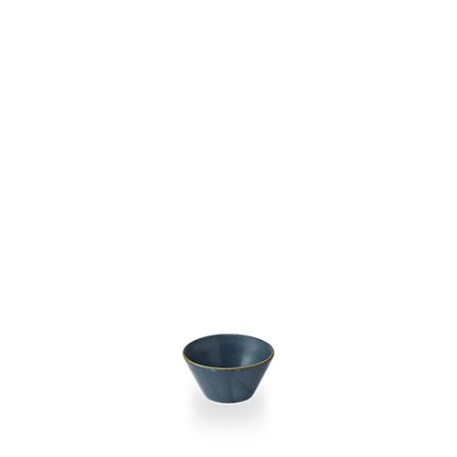 Churchill Stonecast Blaubeere Sauce Dish für Saucen und Dips in der Gastronomie