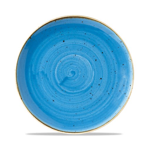 Churchill Super Vitrified Stonecast Cornflower Blue Teller für Gastronomie