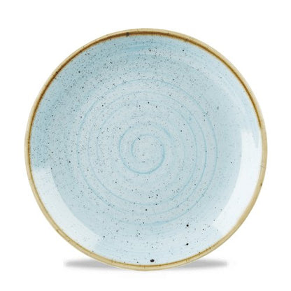 Churchill Stonecast Duck Egg Blue Teller für Gastronomie und gewerbliche Nutzung.