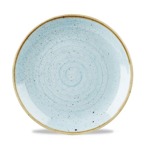 Churchill Stonecast Duck Egg Blue Teller für Gastronomie und gewerbliche Nutzung.