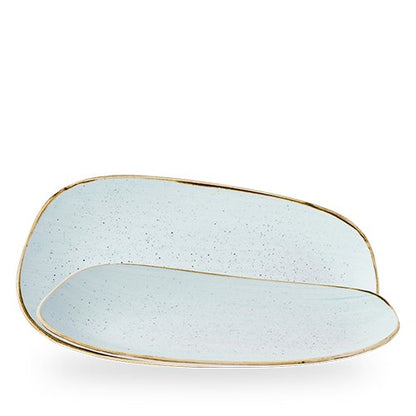 Churchill Super Vitrified Stonecast Duck Egg Blue Servierteller 35cm, ideal für die Gastronomie
