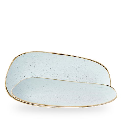 Churchill Super Vitrified Stonecast Duck Egg Blue Servierteller 35cm, ideal für die Gastronomie