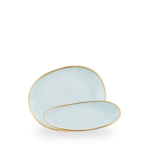 Churchill Super Vitrified Stonecast Duck Egg Blue Teller für die Gastronomie